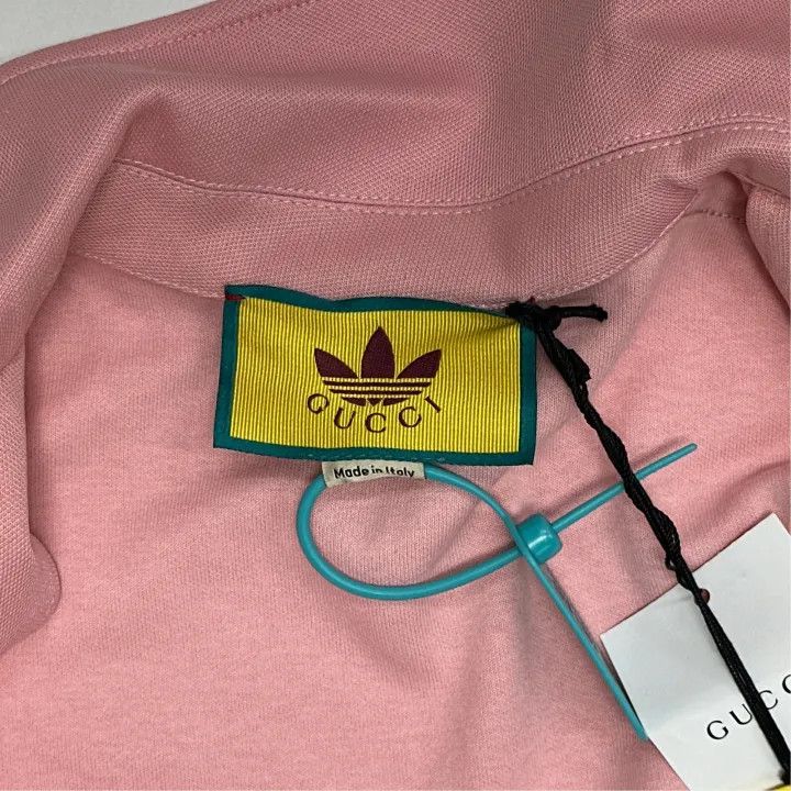 Gucci Gucci x Adidas Pink Long Sleeve Jumpsuit Size XS / US 0-2 / IT 36-38 - 2 Thumbnail
