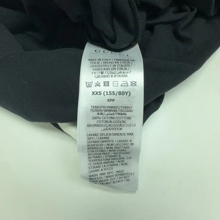 Gucci Gucci x Adidas Black Long Sleeve Tee Size XXS / US 00 / IT 34 - 5 Thumbnail