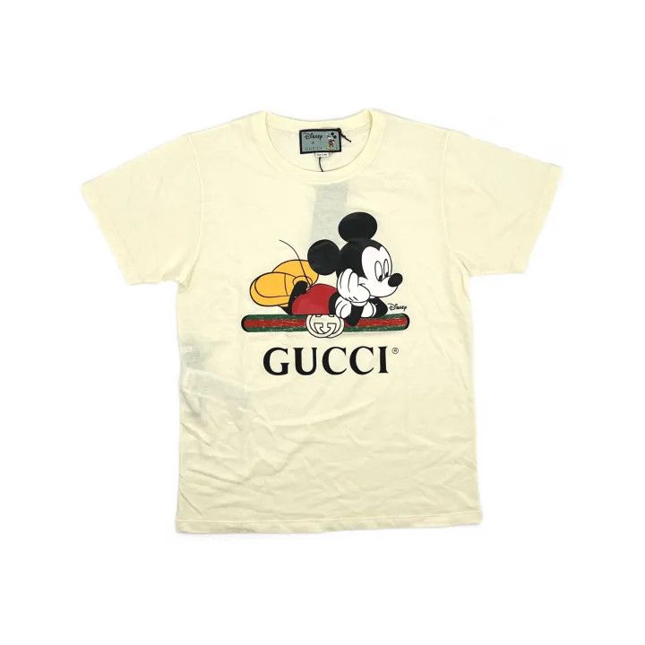 Gucci Gucci x Disney Logo Print T-Shirt Size XS / US 0-2 / IT 36-38 - 2 Thumbnail