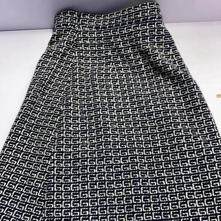 Gucci Gucci Checked High-Waisted Midi Skirt Size 36" / US 14 / IT 50 - 7 Thumbnail
