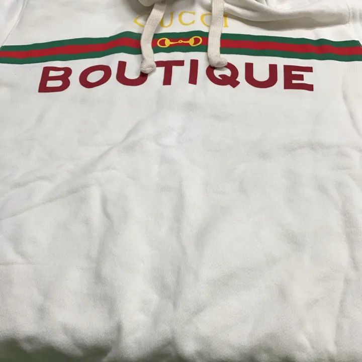 Gucci GUCCI Boutique Printed Hooded Sweatshirt for Women Size S / US 4 / IT 40 - 8 Thumbnail