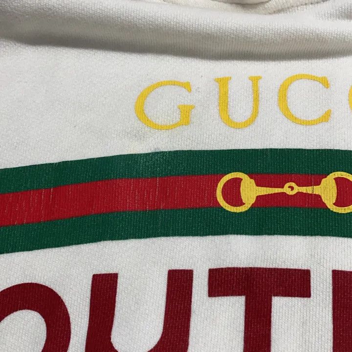 Gucci GUCCI Boutique Printed Hooded Sweatshirt for Women Size S / US 4 / IT 40 - 9 Thumbnail