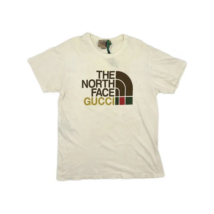 Gucci Gucci x The North Face Logo Print T-Shirt Size M / US 6-8 / IT 42-44 - 2 Thumbnail