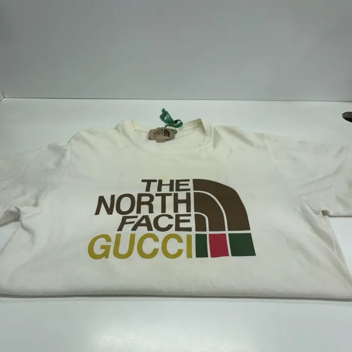 Gucci Gucci x The North Face Logo Print T-Shirt Size M / US 6-8 / IT 42-44 - 8 Thumbnail