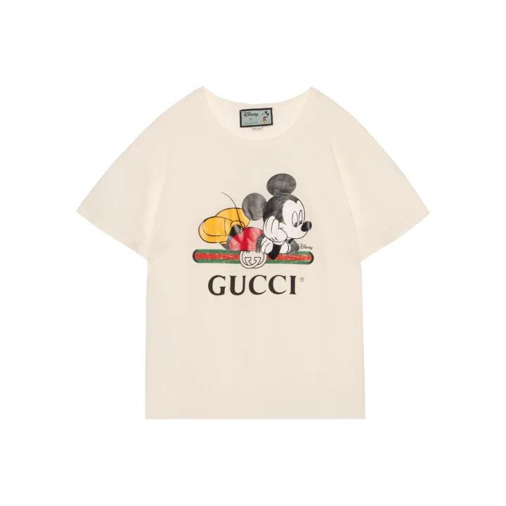 Gucci Gucci x Disney Mickey Mouse Print T-Shirt Size S / US 4 / IT 40 - 2 Thumbnail