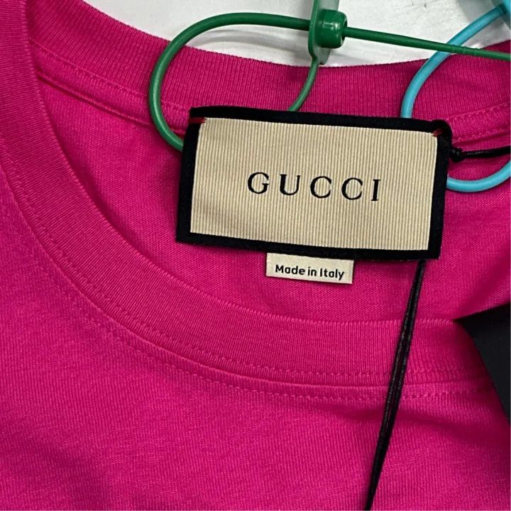 Gucci Gucci Logo Embroidered Short Sleeve T-shirt Size L / US 10 / IT 46 - 2 Thumbnail