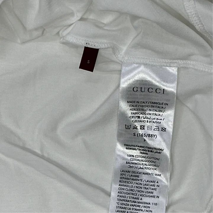 Gucci Gucci Lido Logo Print Short Sleeve T-Shirt Size S / US 4 / IT 40 - 2 Thumbnail
