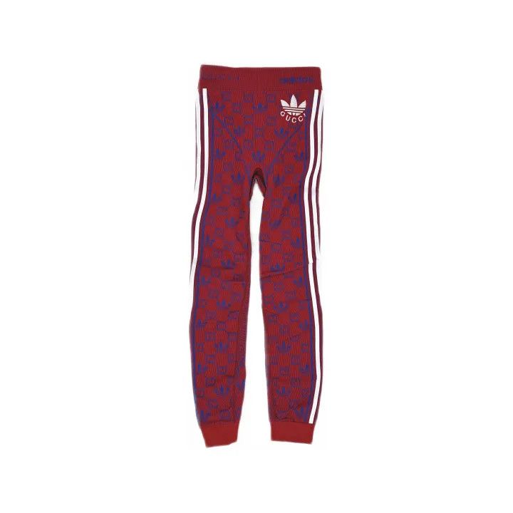Gucci Gucci x Adidas Striped Logo Sports Pants Size 23" - 2 Thumbnail