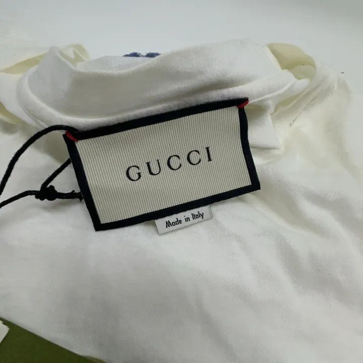 Gucci Gucci Logo Print Short Sleeve T-Shirt Size XS / US 0-2 / IT 36-38 - 5 Thumbnail