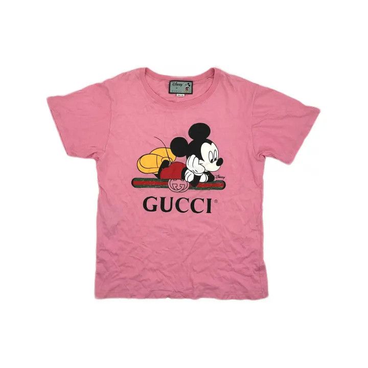 Gucci Gucci x Disney Mickey Mouse Print T-Shirt Size S / US 4 / IT 40 - 2 Thumbnail