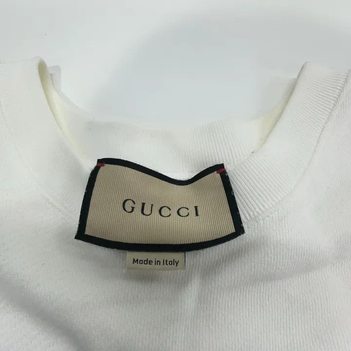 Gucci Gucci SS23 Logo Print Casual Sweatshirt for Women Size S / US 4 / IT 40 - 6 Thumbnail