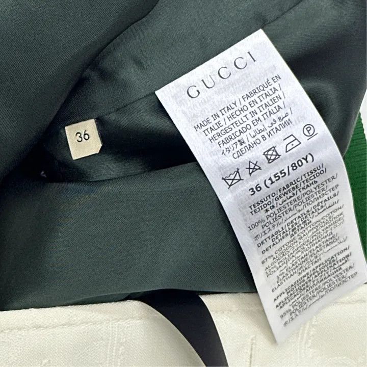 Gucci Gucci x Adidas Long Sleeve Cropped Jacket Size S / US 4 / IT 40 - 3 Thumbnail