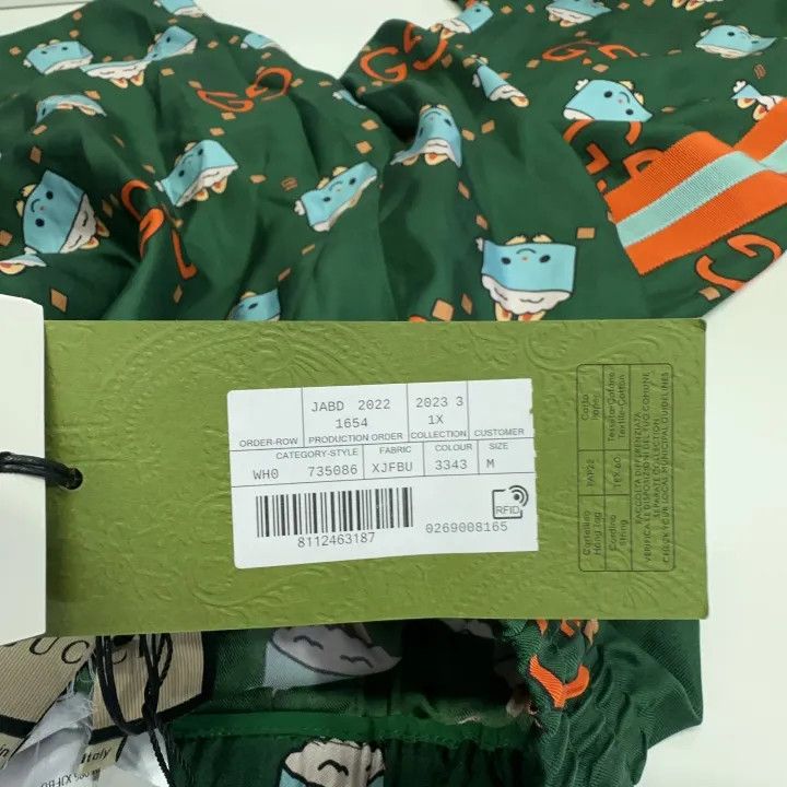 Gucci Gucci Cartoon Pattern Long Pants for Women Size 23" - 8 Thumbnail