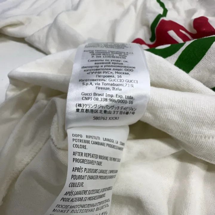 Gucci Gucci Beverly Hills Cherry Print Short Sleeve T-Shirt Size XS / US 0-2 / IT 36-38 - 6 Thumbnail