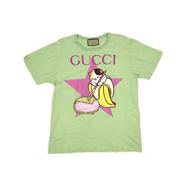 Gucci Gucci Love Parade Mint Graphic T-Shirt Size M / US 6-8 / IT 42-44 - 2 Thumbnail