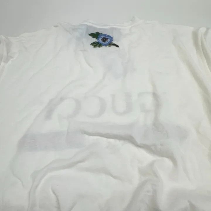 Gucci Gucci Logo Print Short Sleeve T-shirt for Women Size L / US 10 / IT 46 - 7 Thumbnail