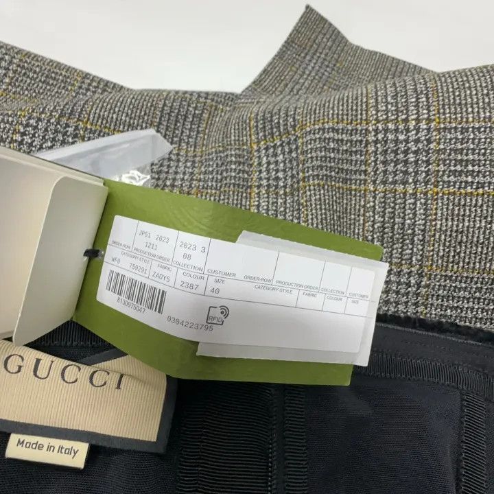 Gucci Gucci FW23 Checked Strapless Top Size M / US 6-8 / IT 42-44 - 4 Thumbnail