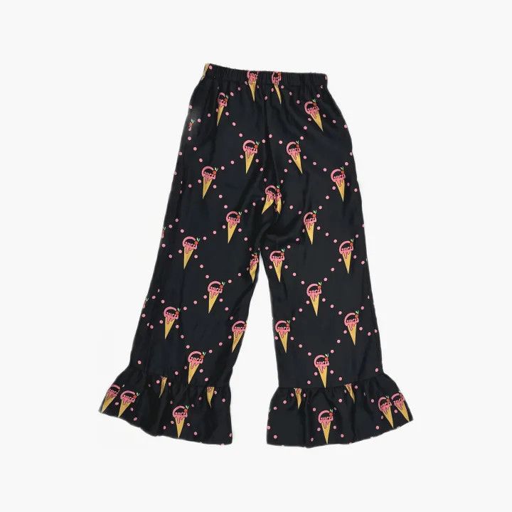 Gucci Gucci Patterned Loose Fit Casual Pants for Women Size 38" / US 16 / IT 52 - 3 Thumbnail