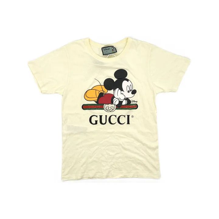 Gucci Gucci x Disney Logo Print T-Shirt Size XXS / US 00 / IT 34 - 2 Thumbnail