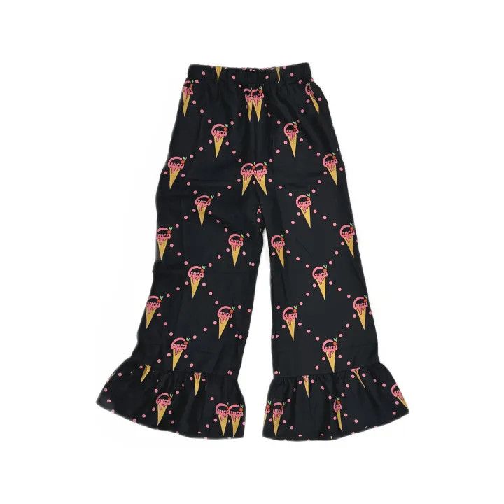 Gucci Gucci Patterned Loose Fit Pants for Women Size 36" / US 14 / IT 50 - 2 Thumbnail
