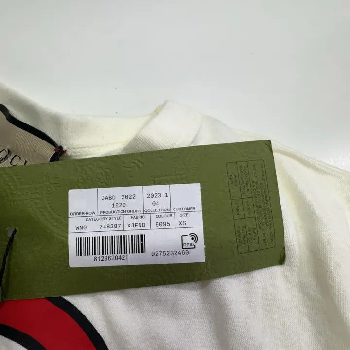 Gucci Gucci SS23 1921 Logo Print Short Sleeve T-Shirt Size XS / US 0-2 / IT 36-38 - 6 Thumbnail