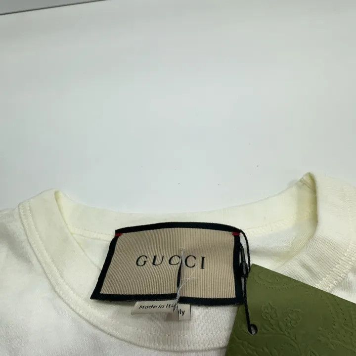 Gucci Gucci SS23 1921 Logo Print Short Sleeve T-Shirt Size XS / US 0-2 / IT 36-38 - 4 Thumbnail