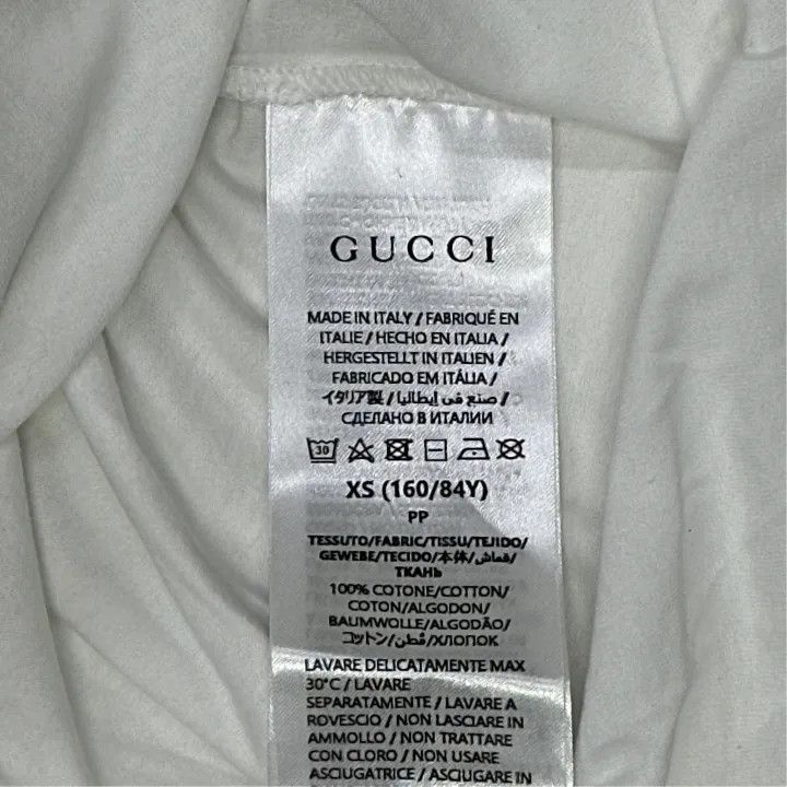 Gucci GUCCI Logo Print Short Sleeve T-Shirt Size XS / US 0-2 / IT 36-38 - 3 Thumbnail