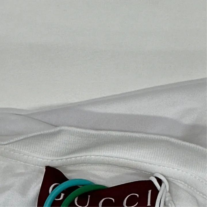 Gucci GUCCI Logo Print Short Sleeve T-Shirt Size XS / US 0-2 / IT 36-38 - 5 Thumbnail