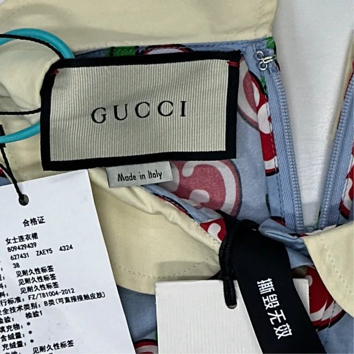 Gucci Gucci SS22 Cartoon Cherry Polo Dress Size S / US 4 / IT 40 - 4 Thumbnail