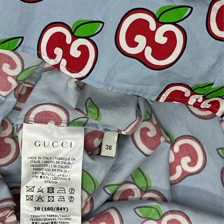 Gucci Gucci SS22 Cartoon Cherry Polo Dress Size S / US 4 / IT 40 - 2 Thumbnail