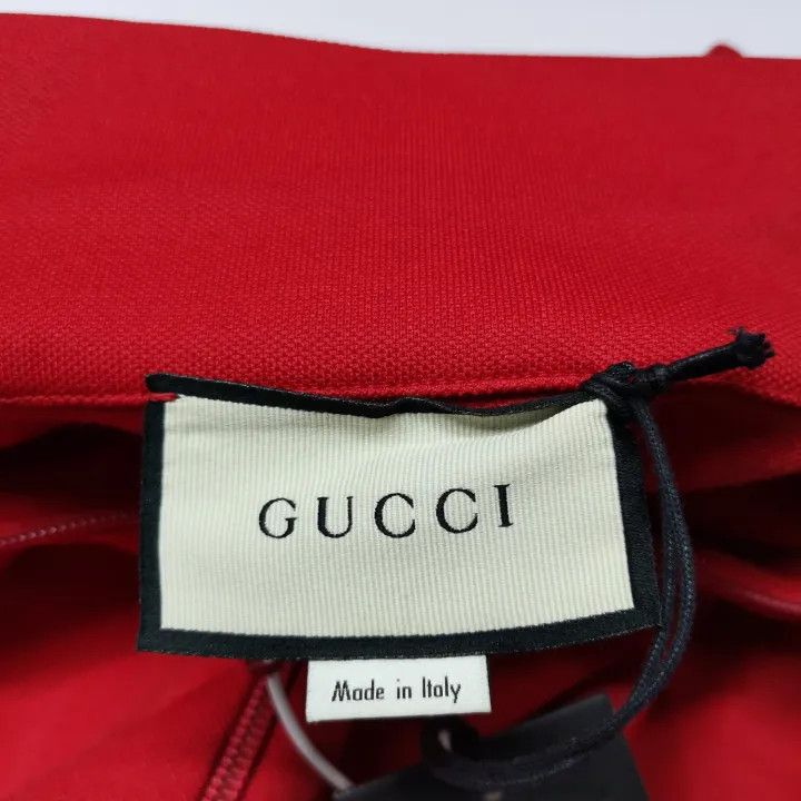 Gucci Red Logo Track Jacket for Women