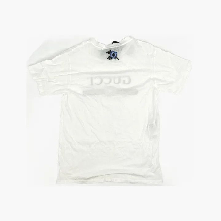 Gucci Gucci Logo Print White T-Shirt for Women Size M / US 6-8 / IT 42-44 - 3 Thumbnail