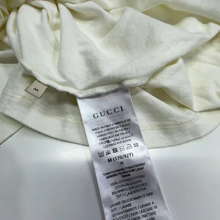 Gucci Gucci Bunny Print Short Sleeve T-Shirt Size M / US 6-8 / IT 42-44 - 5 Thumbnail