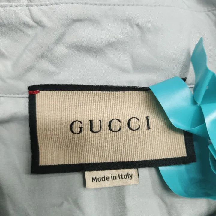 Gucci Gucci SS22 Long Sleeve Button-Up Shirt Size L / US 10 / IT 46 - 4 Thumbnail