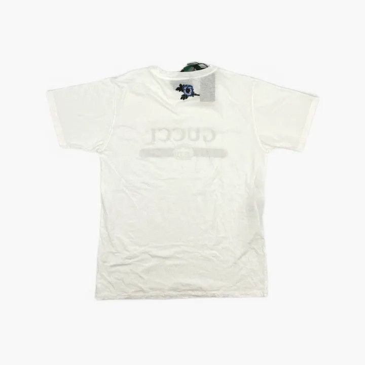 Gucci Gucci Logo Print Short Sleeve T-Shirt for Women Size L / US 10 / IT 46 - 3 Thumbnail