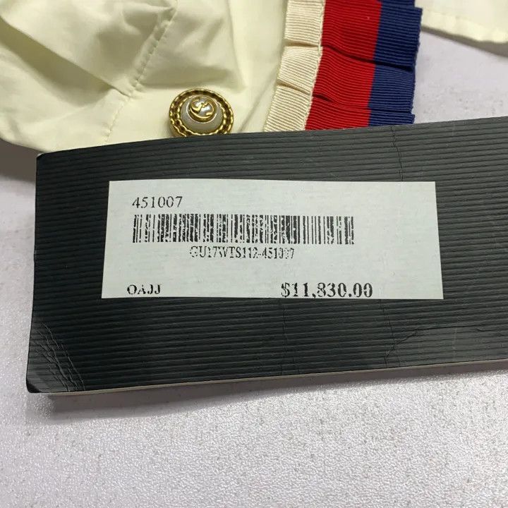 Gucci Gucci Cotton Long Sleeve Shirt with Bow Size M / US 6-8 / IT 42-44 - 6 Thumbnail
