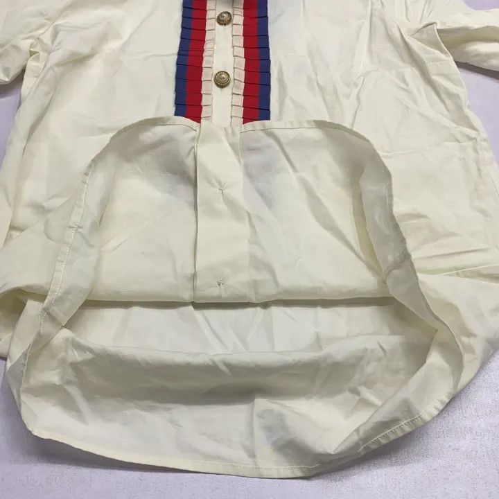 Gucci Gucci Cotton Long Sleeve Shirt with Bow Size M / US 6-8 / IT 42-44 - 12 Thumbnail