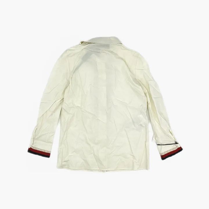 Gucci Gucci Cotton Long Sleeve Shirt with Bow Size M / US 6-8 / IT 42-44 - 3 Thumbnail