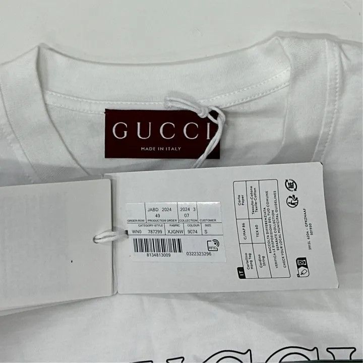 Gucci Gucci Pattern Print Short Sleeve T-shirt Size S / US 4 / IT 40 - 3 Thumbnail