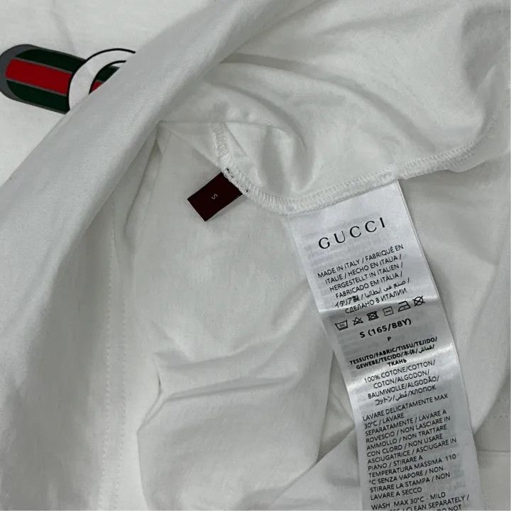 Gucci Gucci Pattern Print Short Sleeve T-shirt Size S / US 4 / IT 40 - 4 Thumbnail
