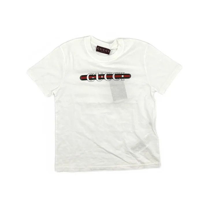 Gucci Gucci Logo Print Short Sleeve T-Shirt Size S / US 4 / IT 40 - 2 Thumbnail