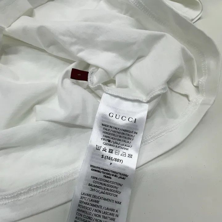 Gucci Gucci Logo Print Short Sleeve T-Shirt Size S / US 4 / IT 40 - 6 Thumbnail