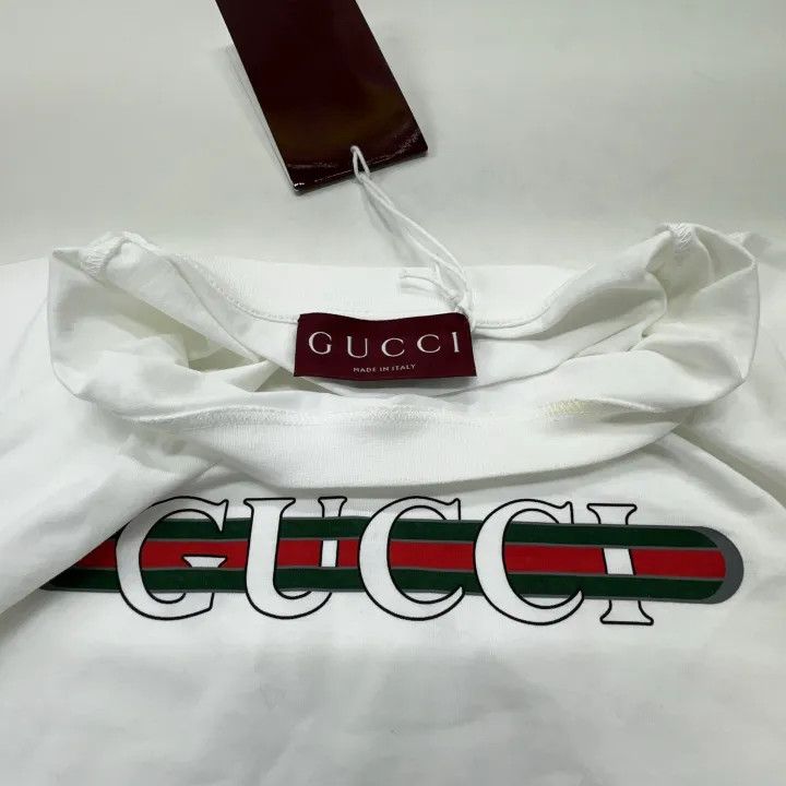 Gucci Gucci Logo Print Short Sleeve T-Shirt Size S / US 4 / IT 40 - 8 Thumbnail