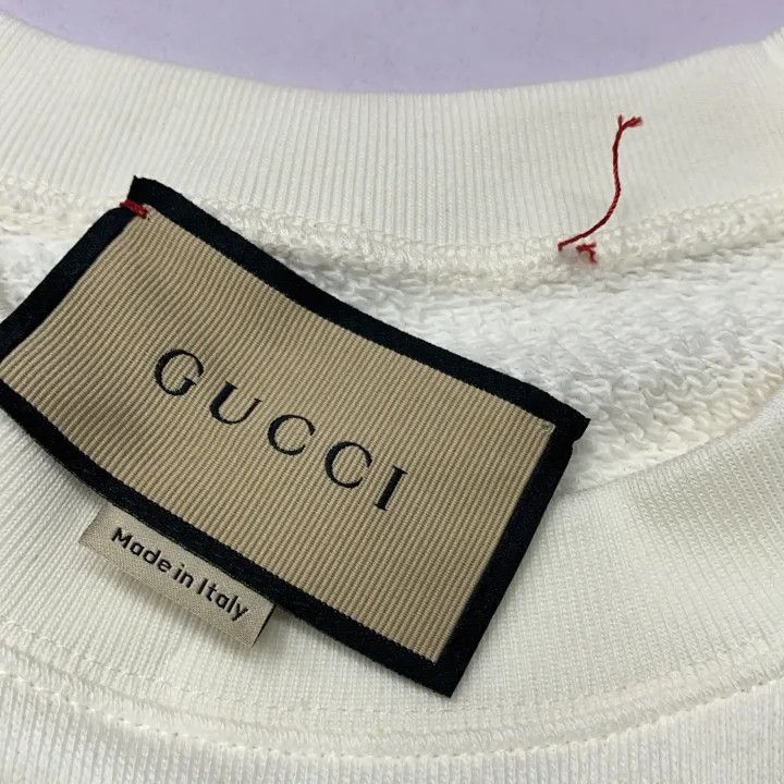 Gucci Gucci SS23 Logo Print Long Sleeve T-Shirt Size M / US 6-8 / IT 42-44 - 4 Thumbnail