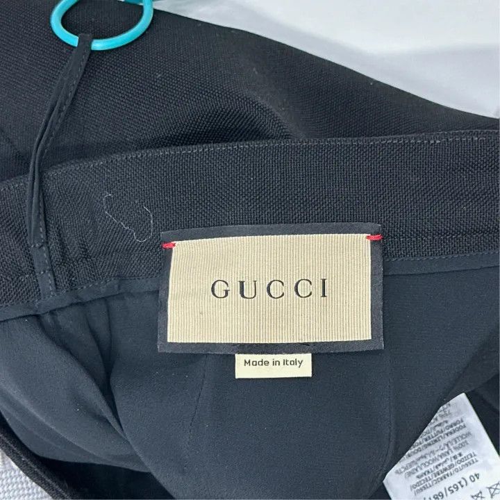 Gucci Gucci High-Waisted Black Casual Skirt Size 40" / US 18 - 2 Thumbnail