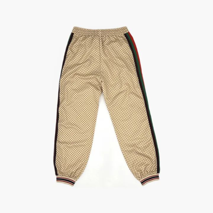 Gucci GUCCI Beige Double G Logo Casual Pants Size 28" / US 6 / IT 42 - 3 Thumbnail