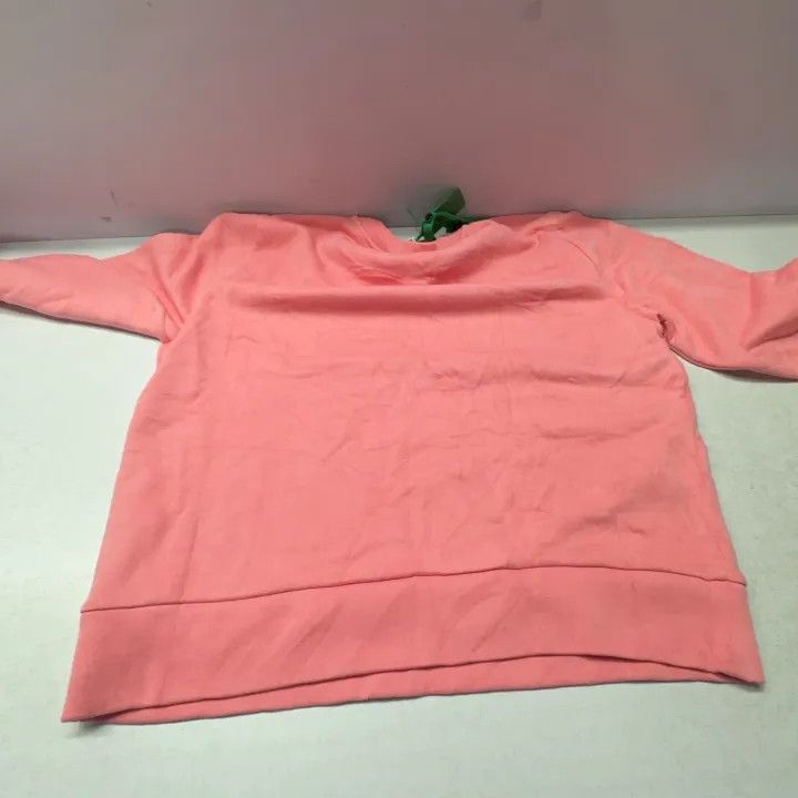 Gucci Gucci Pink Logo Print Sweatshirt for Women Size M / US 6-8 / IT 42-44 - 10 Thumbnail
