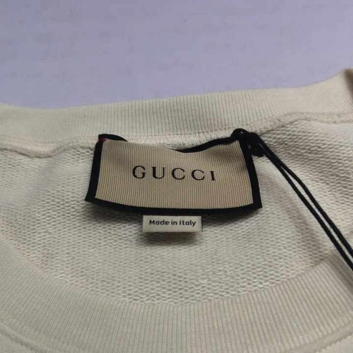 Gucci Gucci Logo Star Print Sweatshirt for Women Size XXL / US 16-18 / IT 52-54 - 4 Thumbnail