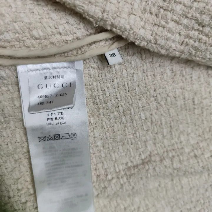 Gucci Gucci Color-Block Tweed Jacket for Women Size XS / US 0-2 / IT 36-38 - 4 Thumbnail