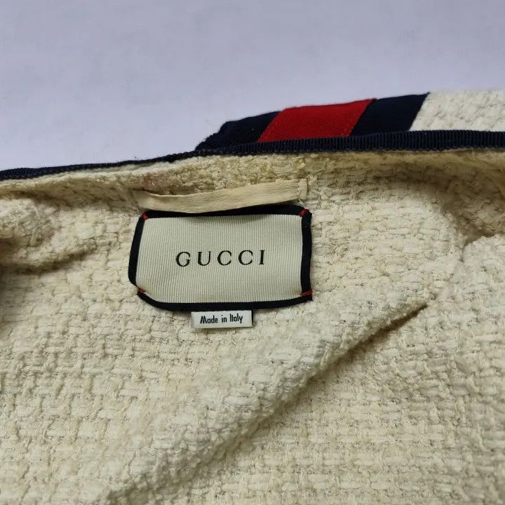 Gucci Gucci Color-Block Tweed Jacket for Women Size XS / US 0-2 / IT 36-38 - 3 Thumbnail